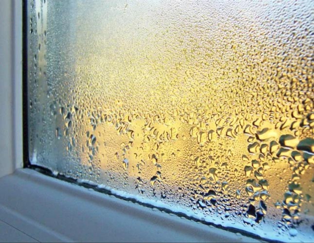 بخار شیشه دوجداره
